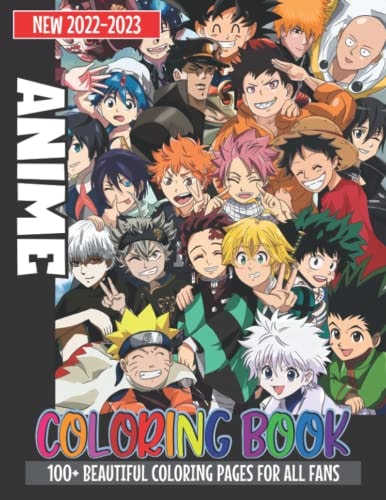 Anime Coloring Book: Christmas - New Year Gifts