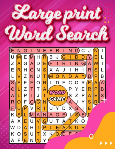 large print word search book for adults: 2000 Words to Keep Your Brain Active - puzzle book for adults (100 puzzles)