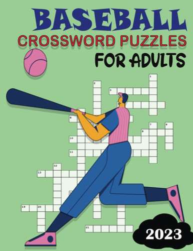 2023 Baseball Crossword Puzzles For Adults