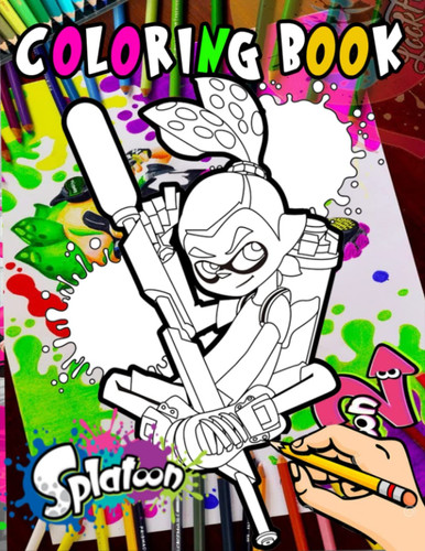 Splatoon Coloring Book