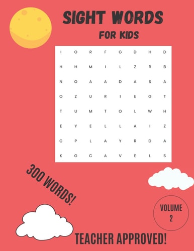 Sight Words For Kids: High Frequency Words: 300 Words on 120 Puzzles