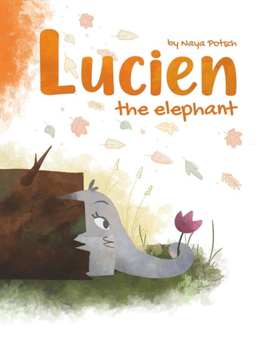 Lucien the Elephant (Rainbow)