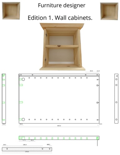 Edition 1. Wall Cabinets.