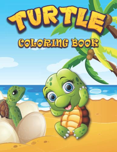 Turtle Coloring Book for Kids: Fun Coloring and Activity Pages with Cute Turtles and More! for Kids, Turtle Gift For Turtle Lovers