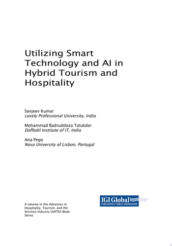 Utilizing Smart Technology and AI in Hybrid Tourism and Hospitality