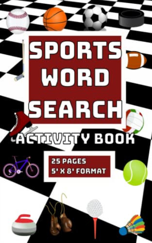 Sports Word Search Activity Book: Travel size activity book with over 100 words to discover
