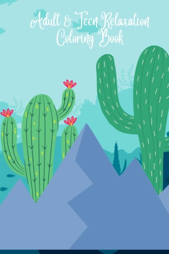 Adult & Teen Relaxation Coloring Book: Stress Relief Fine Art Design Patterns