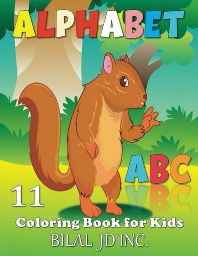 ABC Coloring Books for Toddlers 1-3