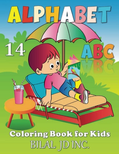 Letter Coloring Book for Toddler
