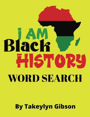 I Am Black History Word Search (Book by Tee)