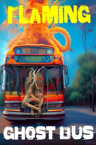 Flaming Ghost Bus