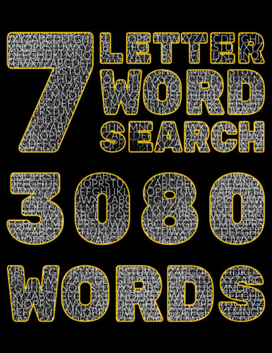 7-Letter Word Search: Hard Word Search Puzzle Book for Teens, Adults & Seniors, Great Gift for Parents & Grandparents