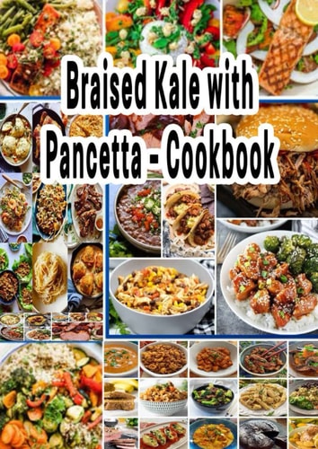 Braised Kale with Pancetta - Cookbook: Braised Kale with pancetta, garlic, and onion, a healthy side dish to pair with any protein, is a tasty way to eat your greens!