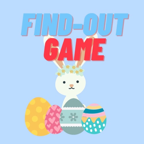 Where's the egg? Easter Find-out game for 3-7 age kids: Can You Find Them All?