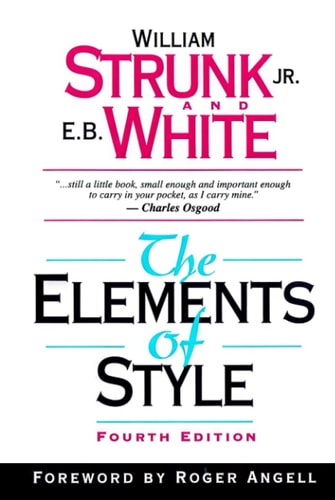 The Elements of Style: Fourth Edition
