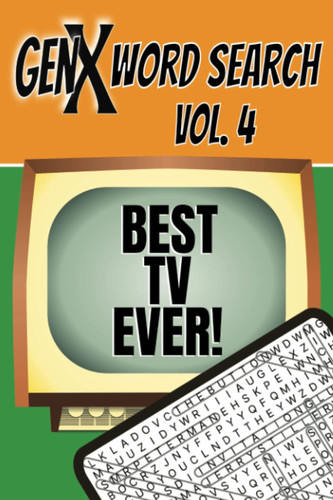 Gen X Word Search Vol. 4: Best TV Ever
