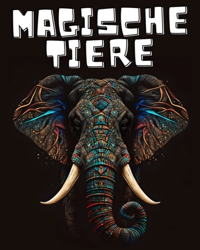 Magische Tiere Malbuch für Erwachsene: 50 wundervolle Tier Mandalas - Perfektes Ausmalbuch für Erwachsene - Tier Malbuch zum Ausmalen | Perfektes ... | Tiermandalas zum Ausmalen (German Edition)