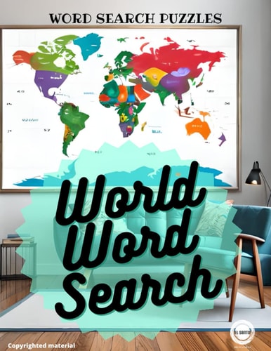 World Word Search: City Search Challenge: Exploring the World through Word Puzzles (SF Designs Coloring Books!!)