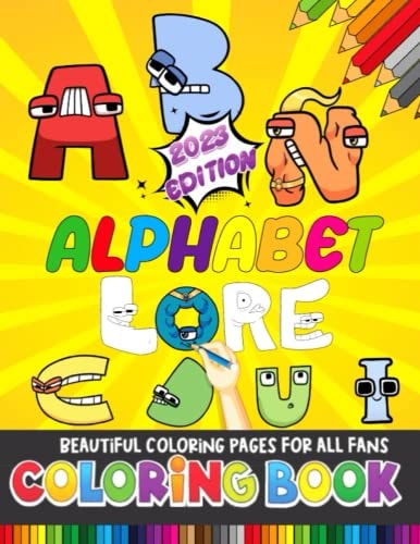 Alphabet Lore Coloring Book