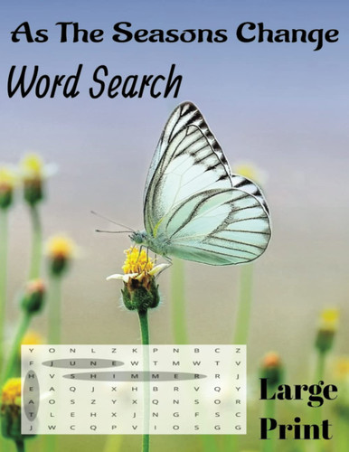 As The Seasons Change, Word Search: Puzzle