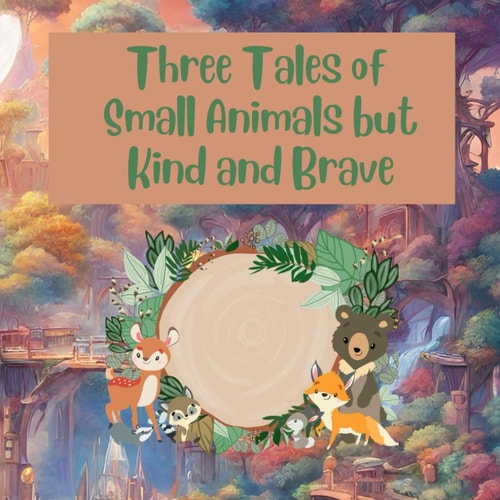 Three Tales of Small Animals but Kind and Brave: Moral stories for 3,4,5,6,7,8 preschoolers, kinder,1st, 2nd, 3rd graders teach important values such ... helpfulness, and wisdom to young children.