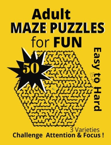 Maze Puzzles for Fun: Playing Maze Puzzles may help with focus and concentration. The Puzzle that can be played anywhere , any time. Enjoy your Maze Puzzles for Fun and Relaxation.
