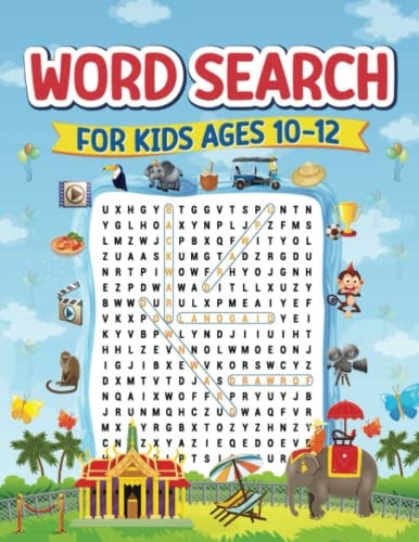 Word Search For Kids Ages 10-12: | 100+ word Searches To Improve Your Child's Vocabulary And Problem-Solving Skills