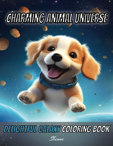 Charming Universe Coloring Book: A Relaxing Journey Through a Delightful Galaxy