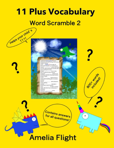 11 Plus Vocabulary Word Scramble 2 (11 Plus Vocabulary with Mythical Monsters)
