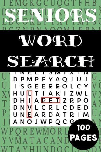 WORD SEARCH FOR SENIORS