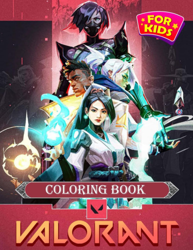 VaI0raColoring Books: 30+ Cool Illustration Pages to Color for All Fans Great Gifts for Kids, Boys, Girls