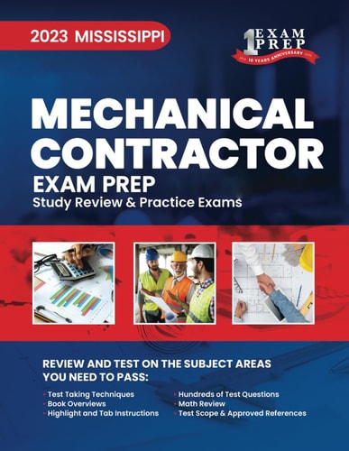 2023 Mississippi Mechanical Contractor Study Review & Practice Exams