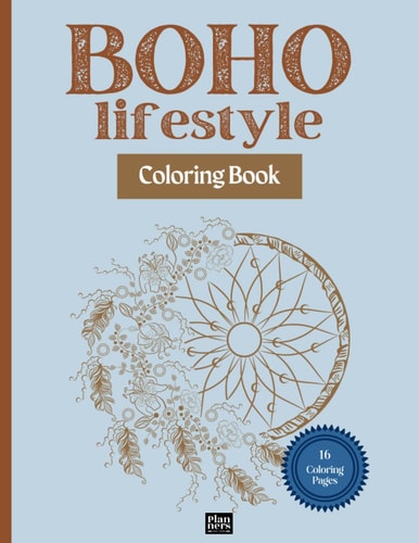Boho Lifestyle Coloring Book