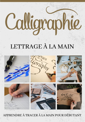 Carnet pour Apprendre à Tracer à la Main: Des exercices pour l’écriture calligraphique | Un cahier pour améliorer son écriture manuscrite parfait pour ... pour Noel ou un Anniversaire (French Edition)