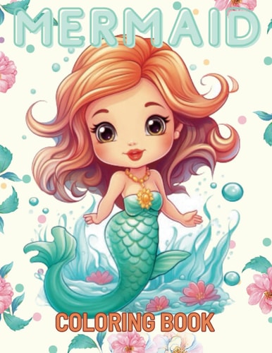Mermaid Coloring Book: Under the Sea Activity Book