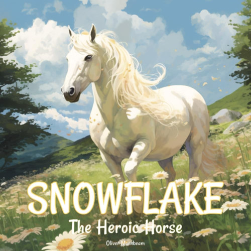 Snowflake, The Heroic Horse Moral Story Books for Kids Ages 4-8