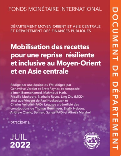 Mobilisation des recettes pour une reprise résiliente et inclusive au Moyen-Orient et en Asie centrale Executive Summary
