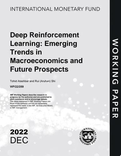 Deep Reinforcement Learning: Emerging Trends in Macroeconomics and Future Prospects