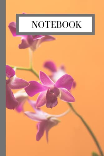 Notebook: Purple Flowers