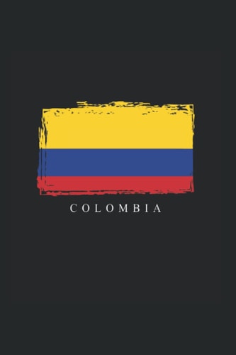 Colombia: Ruled Notebook Colombiano Diario Idea regalo Bandiera (Italian Edition)