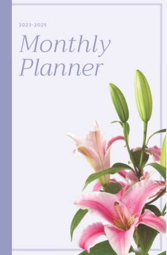 2023-2025 Monthly Planner: 3 Year Weekly and Monthly Undated Planner - 36 Months Blank Calendar with Federal Holidays and Inspirational Quotes. Color Printed On Premium Papers.5.25"x8" - 218 Pages.