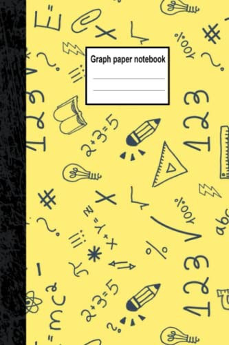 Graph Paper Composition Notebook: Quad Ruled 4x4, Grid Paper for Math and Science Students 114 Pages, 6x9 (Math Notebook)