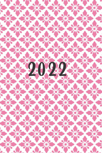 2022 Dated Planner: Pink Cover Neutral Design | January - December 2022 Planner | Two-Page Weekly Spread | Bonus Sections for planning goals and more each month