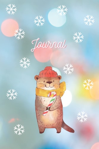 Journal: Otter Journal with 120 blank lined pages