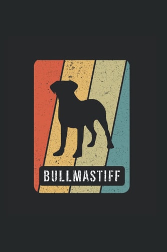 Bullmastiff: Ruled Notebook cani Diario Idea regalo cane (Italian Edition)