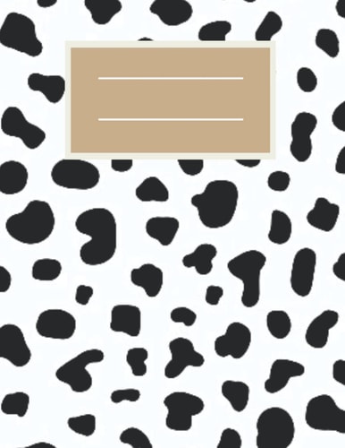 Cow Print - Dash Journal