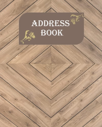 Address Book: Large Print Address Book with Alphabetical Tabs, Funny Organizer to Name, Address, Phone, birthday , Note