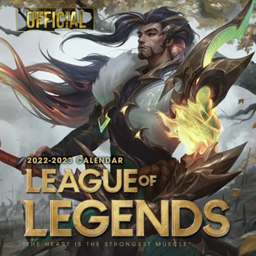 Leạgue Of Legẹnds: Video Game Calendar 2022 - Games calendar 2022-2023 18 months- Planner Gifts boys girls kids and all Fans (Kalendar Calendario Calendrier).10