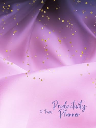 Pink to Purple Silk Productivity Planner: 121 Pages