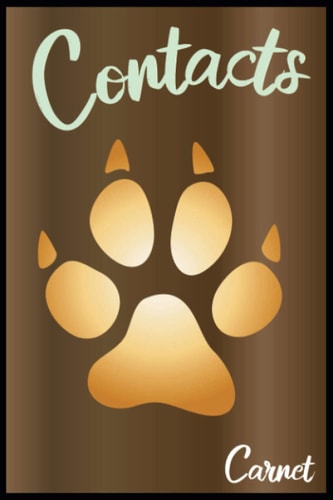 CARNET ADRESSE ALPHABETIQUE: Annuaire Alphabétique Avec Rappel Des Anniversaires | Cadeau Humoristique Femme avec Griffe de Chat Dorée (French Edition)